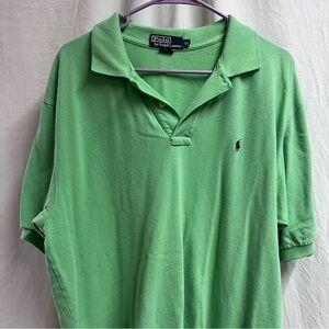 Polo Ralph Lauren Men's Adult Size XL Polo Green